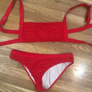 Lovers & Friends red bikini